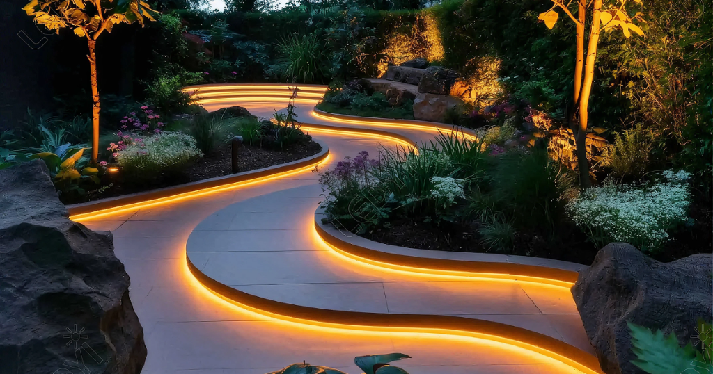 Landscape Lighting - High Voltage Electrical (content photo)